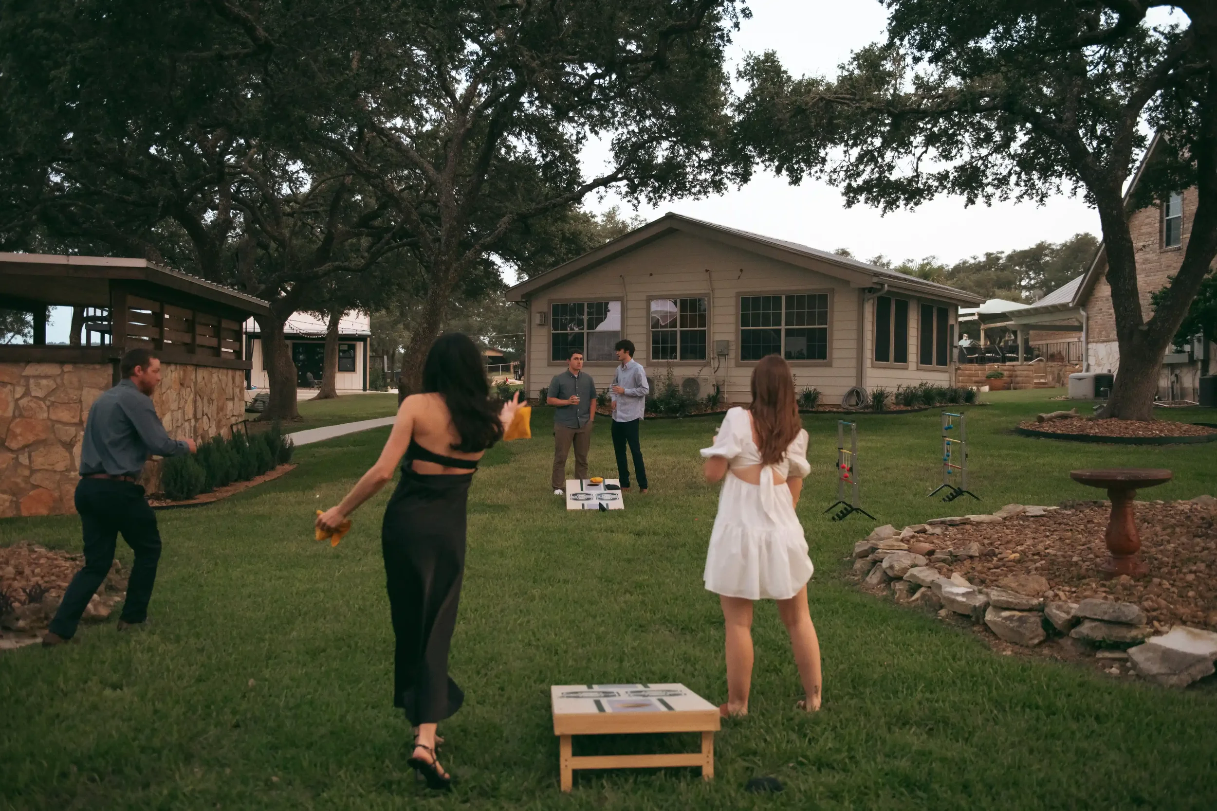 Mini golf and corn hole